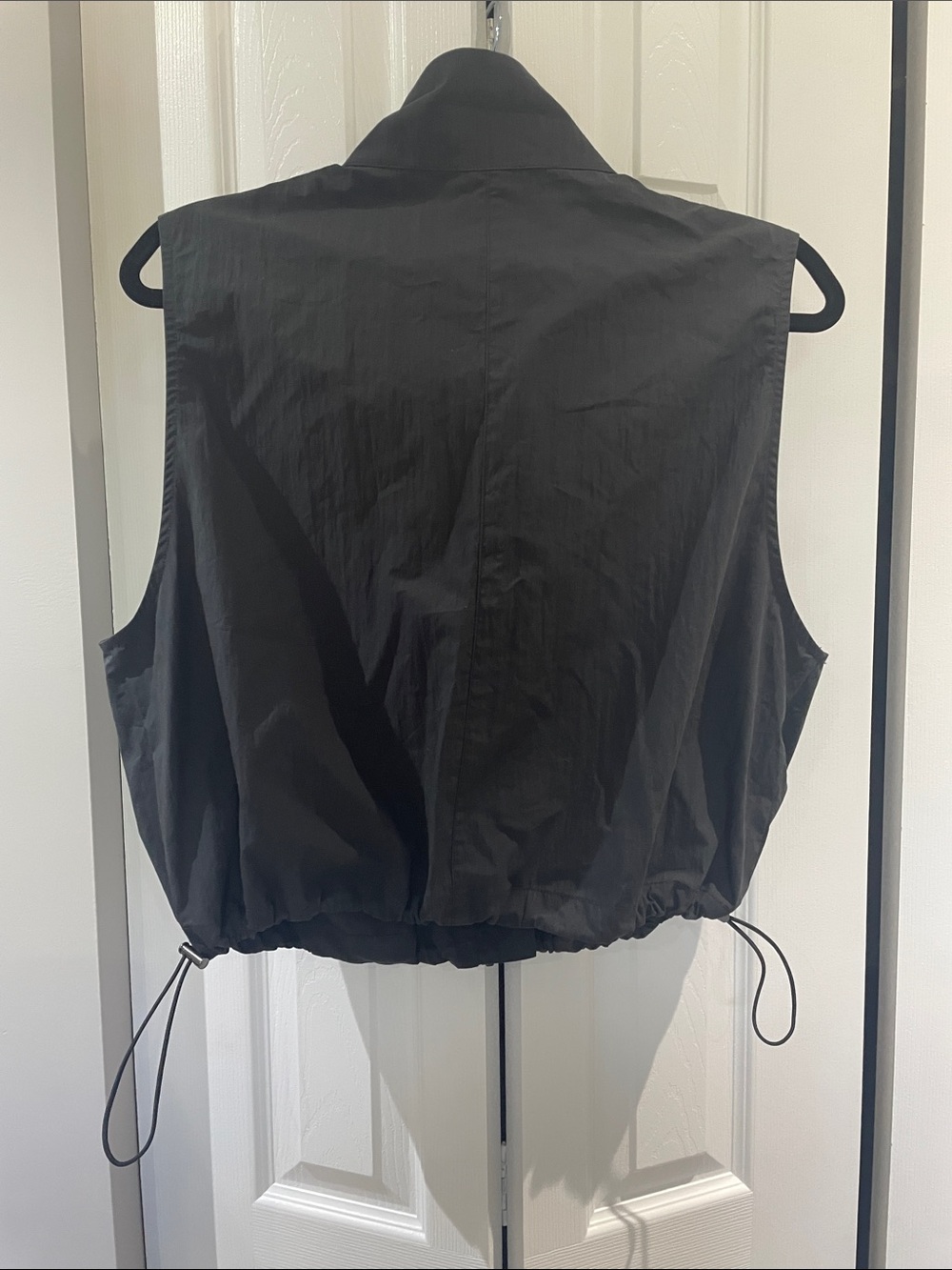 NWT Black Nylon Vest/ Top - Picture 4 of 8